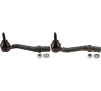 2x Extremos de barra de dirección TRW I+D para CITROËN, PEUGEOT C3 I