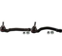 2x Extremos de barra de dirección TRW I+D para RENAULT MEGANE II, GRAND