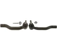 2x Extremos de barra de dirección TRW I+D para TOYOTA COROLLA X, AURIS