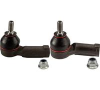 2x Extremos de barra de dirección TRW Parte delantera I+D para FORD ESCORT V,