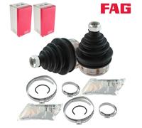 2x FAG 771047230 Set Rótulas Eje Motriz Delantero Para W169 W245