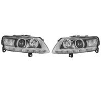 2x Faros de lámpara HELLA I+D para AUDI A6 C6