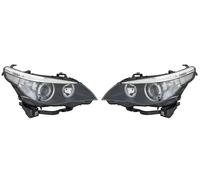 2x Faros de lámpara HELLA I+D para BMW 5 E60, 5 E61, E60, E61