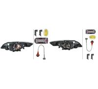 2x Faros de lámpara HELLA I+D para FORD MONDEO IV, MONDEO MK4