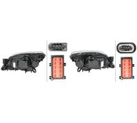 2x Faros de lámpara HELLA I+D para OPEL ASTRA H, ASTRA H Furgon/kombi (L70)