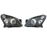2x Faros de lámpara HELLA I+D para OPEL ASTRA H, ASTRA H Furgon/kombi (L70)