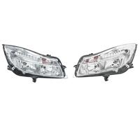 2x Faros de lámpara HELLA I+D para OPEL INSIGNIA A