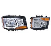 2x Faros de lámpara HELLA I+D para SCANIA L,P,G,R,S - series