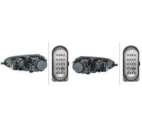2x Faros de lámpara HELLA I+D para VW GOLF 5, GOLF 5 Kombi, GOLF V, JETTA 3
