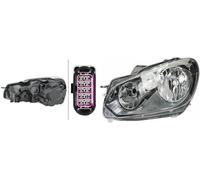 2x Faros de lámpara HELLA I+D para VW GOLF 6, GOLF 6 Kombi, GOLF 6 kabriolet