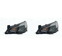 2x Faros de lámpara MAGNETI MARELLI I+D para OPEL ASTRA J, CASCADA