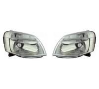 2x Faros de lámpara VAN WEZEL I+D para CITROËN, PEUGEOT BERLINGO, BERLINGO /
