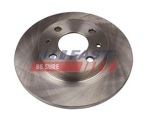 2x FAST Disco de freno Delantero Ø240mm Altura: 40mm Espesor: 11mm Corona de Agujeros - Ø: 98mm macizo FT31002 Compatible con FIAT 500 312 PANDA 169 500 C 312 Panda Hatchback 312, 319, FORD KA RU8