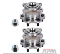 2x Febi 174077 Juego de Cojinetes Rueda Traseros para Nissan Pathfinder III R51