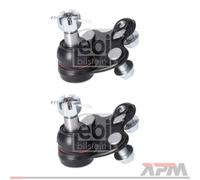 2x Febi 180518 Trag Implementación Conjunta Delant. para Honda Civic (Ix) Ix