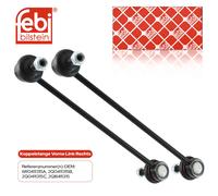 2X Febi 19518 Acoplamiento Delantero Para VW Polo Up Skoda Fabia Seat Ibiza