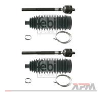 2X Febi 27203 Junta Axial de Barra de Dirección Delantera Para Renault Laguna II