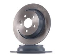 2x FEBI BILSTEIN 24077 Disco de freno Trasero 296mm