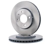 2x FEBI BILSTEIN 43841 Disco de freno Delantero para SKODA Citigo Hatchback