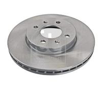 2x FEBI BILSTEIN Disco de freno Delantero Ø256mm Espesor: 22mm Corona de Agujeros - Ø: 100mm ventilación interna 108623