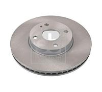 2x FEBI BILSTEIN Disco de freno Delantero Ø258mm Espesor: 22mm Corona de Agujeros - Ø: 100mm ventilación interna 170740