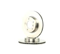 2x FEBI BILSTEIN Disco de freno Delantero Ø286mm Espesor: 22mm Corona de Agujeros - Ø: 120mm ventilación interna 01718 Compatible con BMW 3 Sedán E46 3 Touring E46 3 Coupé E46 3 Sedán E36 3 Cabrio E46