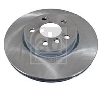 2x FEBI BILSTEIN Disco de freno Delantero Ø294mm Espesor: 22mm Corona de Agujeros - Ø: 112mm ventilación interna 108632 Compatible con BMW X1 F48 2 Active Tourer F45 2 Gran Tourer F46, MINI