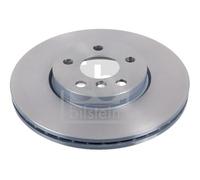 2x FEBI BILSTEIN Disco de freno Delantero Ø307mm Espesor: 24mm Corona de Agujeros - Ø: 112mm ventilación interna 104104