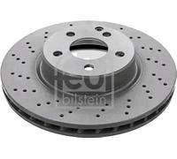 Febi BILSTEIN 2x Disco de Freno Delantero Ø312 MM para Mercedes Sl 500