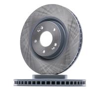 2x FEBI BILSTEIN Disco de freno Delantero Ø320mm Espesor: 28mm Corona de Agujeros - Ø: 114mm ventilación interna 108489 Compatible con KIA CEE`D Sportswagon JD, HYUNDAI Kona OS, MITSUBISHI