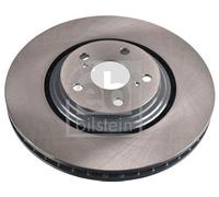 2x FEBI BILSTEIN Disco de freno Delantero Ø328mm Espesor: 28mm Corona de Agujeros - Ø: 114mm ventilación interna 108464