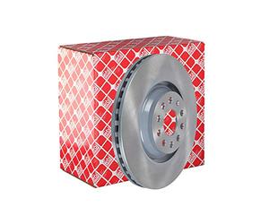 2x FEBI BILSTEIN Disco de freno Delantero Ø340mm Espesor: 30mm Corona de Agujeros - Ø: 112mm ventilación interna 39129 Compatible con VW Golf 7 Hatchback 5G1, BQ1, BE1, BE2 Passat B8 Variant 3G5, CB5