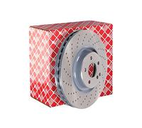 2x FEBI BILSTEIN Disco de freno Delantero Ø360mm Espesor: 36mm Corona de Agujeros - Ø: 112mm perforado/ventil. int. 44030 Compatible con MERCEDES-BENZ Clase E Sedán W211 Clase E T-modell S211 CLS C219
