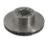 2x FEBI BILSTEIN Disco de freno Delantero Ø375mm Espesor: 45mm Corona de Agujeros - Ø: 142mm ventilación interna 39651 Compatible con VOLVO FL III, RENAULT TRUCKS Midlum