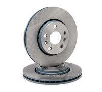 2x FEBI BILSTEIN Disco de freno Delantero adecuado para MERCEDES-BENZ 280mm