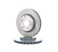 2x FEBI BILSTEIN Disco de freno Delantero adecuado para MERCEDES-BENZ SLK (R170)