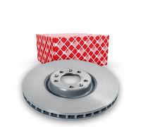 2x FEBI BILSTEIN Disco de freno Delantero adecuado para PEUGEOT 508 SW I (8E)