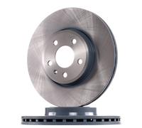 2x FEBI BILSTEIN Disco de freno Delantero para AUDI A4 B8 Avant (8K5) 314mm