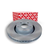 2x FEBI BILSTEIN Disco de freno Delantero para AUDI A6 C6 Avant (4F5) 321mm