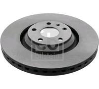 2x FEBI BILSTEIN Disco de freno Delantero para AUDI TT (8J3) TT Roadster (8J9)