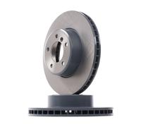 2x FEBI BILSTEIN Disco de freno Delantero para BMW 5 Sedán (E60) 5 Touring (E61)