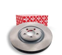 2x FEBI BILSTEIN Disco de freno Delantero para JAGUAR S-Type (X200) 355mm 44134