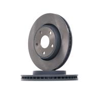 2x FEBI BILSTEIN Disco de freno Delantero para JEEP GRAND CHEROKEE II (WJ, WG)