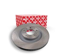 2x FEBI BILSTEIN Disco de freno Delantero para MAZDA RX-8 (SE, FE) 322mm 108578