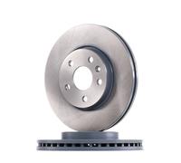 2x FEBI BILSTEIN Disco de freno Delantero para OPEL Astra J Sports Tourer (P10)