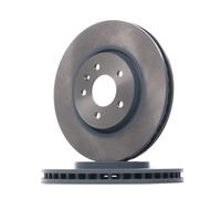 2x FEBI BILSTEIN Disco de freno Delantero para OPEL Astra J Sports Tourer (P10)