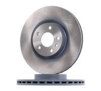 2x FEBI BILSTEIN Disco de freno Delantero para OPEL Combo D Furgoneta / Familiar