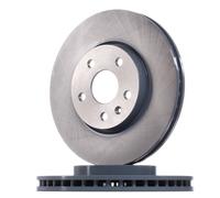 2x FEBI BILSTEIN Disco de freno Delantero para OPEL Insignia A Sports Tourer