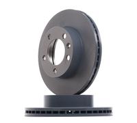 2x FEBI BILSTEIN Disco de freno Delantero para OPEL Movano B Furgón (X62) 302mm