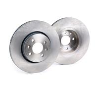 2x FEBI BILSTEIN Disco de freno Delantero para RENAULT Captur (J5, H5) 280mm